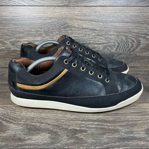 FootJoy Contour Casual Black Leather Spikeless Golf Shoes (54284) Men's 11.5